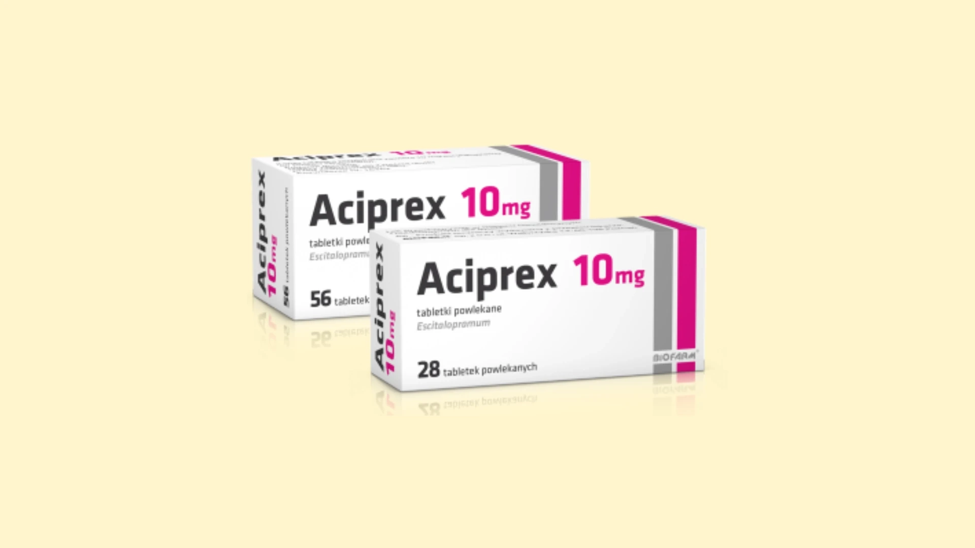 Opakowanie leku Aciprex 10 mg | konsultacja z e-receptą w Erecept.pl